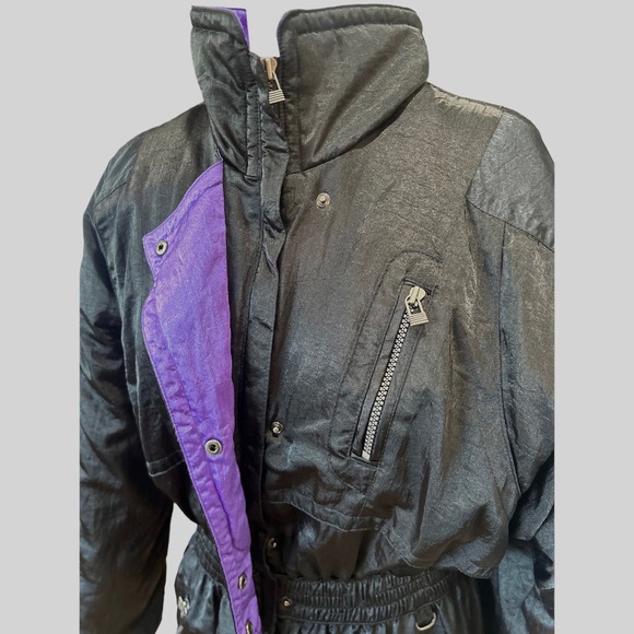 Vintage 80s Inside Edge Ski Snowboard Puffer Jacket Size Large - Picture 3 of 9